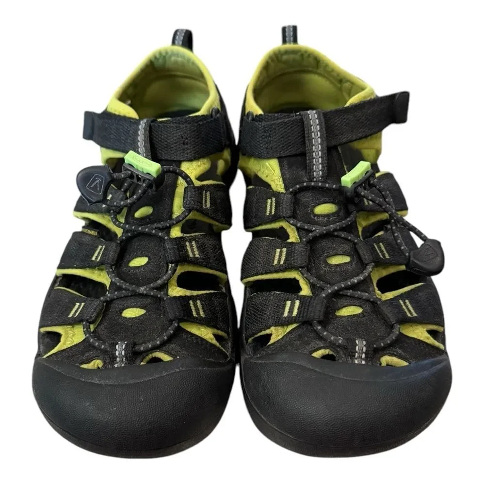 KEEN Men's Women's Newport Black Neon Sandals 5 37